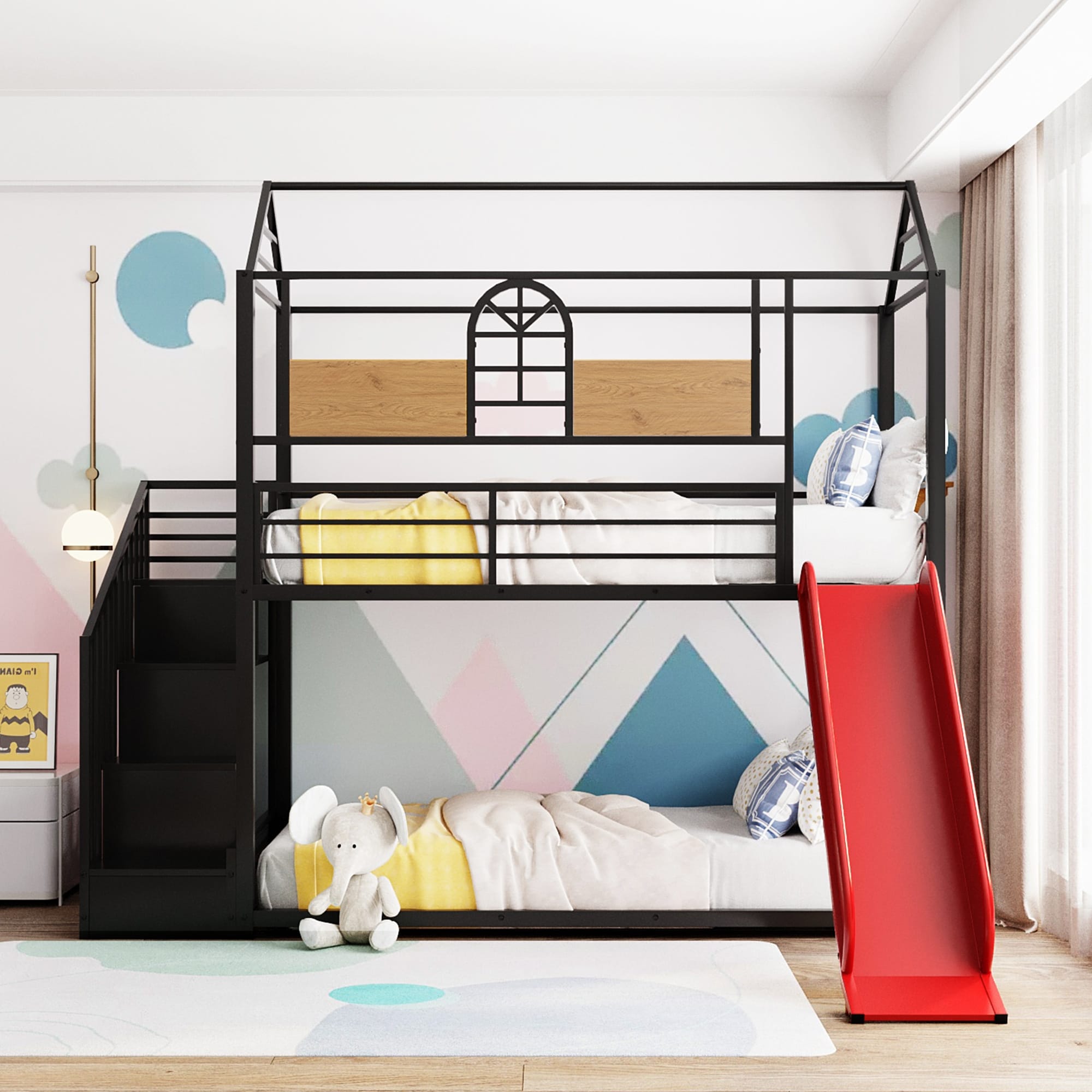Kids metal twin bed store