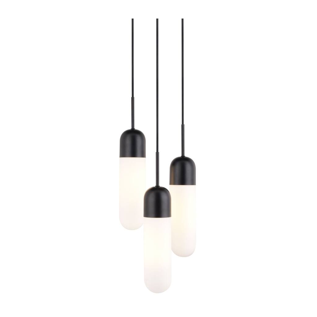 Vaxcel Lighting P0423 3 Light 10" Wide Suspension Mini Pendant