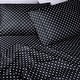 preview thumbnail 36 of 75, Superior Cotton Blend Polka Dot Bed Sheet Set