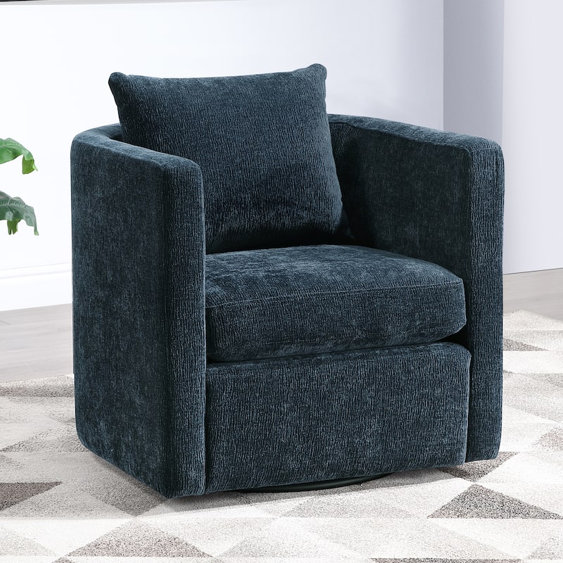 Sylvani Swivel Barrel Chair by Greyson Living