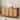 Set of 2 Rattan Sideboard, 59 Inch Buffet Cabinet with Doors, Accent Cabinet