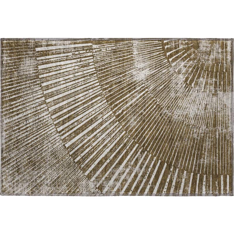 Premium Washable Super Soft Modern Starburst Mayfield Rug