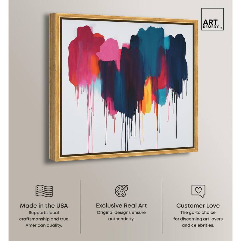 Glacier Color Glide Canvas by Art Remedy