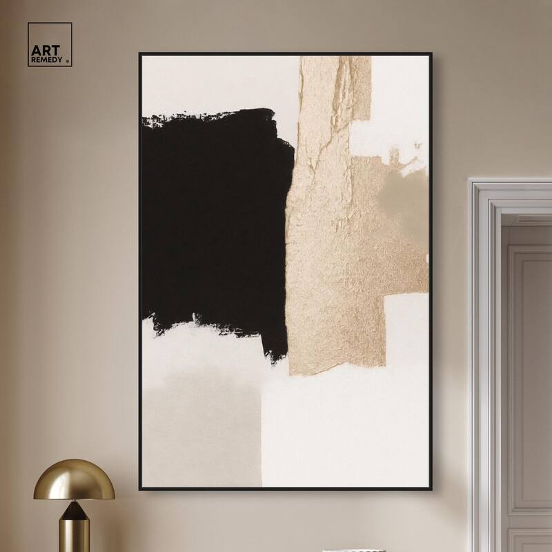 Earth and Ink II Canvas by Art Remedy