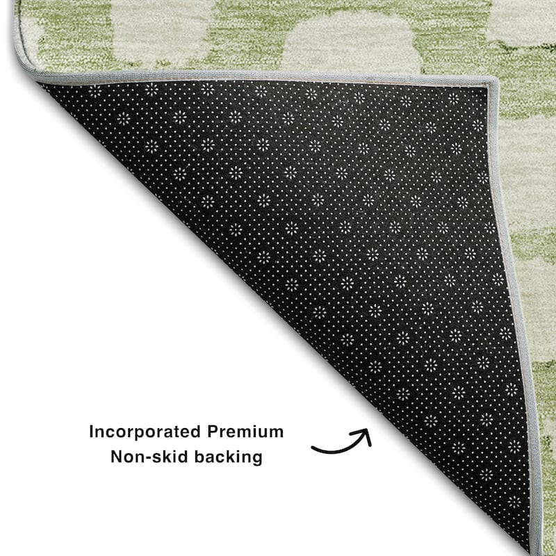 Premium Washable Super Soft Contemporary Cobble Mayfield Rug