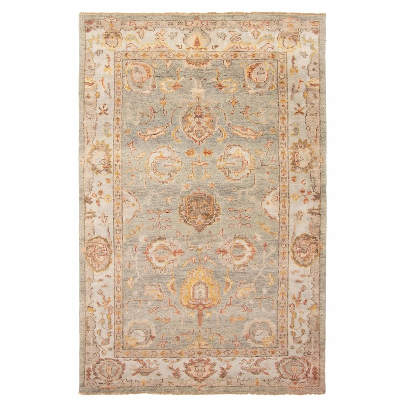 ECARPETGALLERY Hand-knotted Jules Serapi Grey Wool Rug - 5'10 x 8'11 - Grey - 5'10 x 8'11