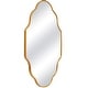 preview thumbnail 26 of 38, Irregular Accent Mirror Scalloped Wall Mirror