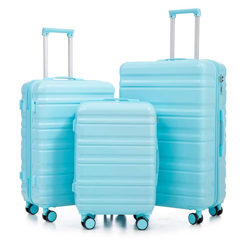 ABS Hardshell Lightweight Luggage Set with Spinner Wheels & Tsa Lock