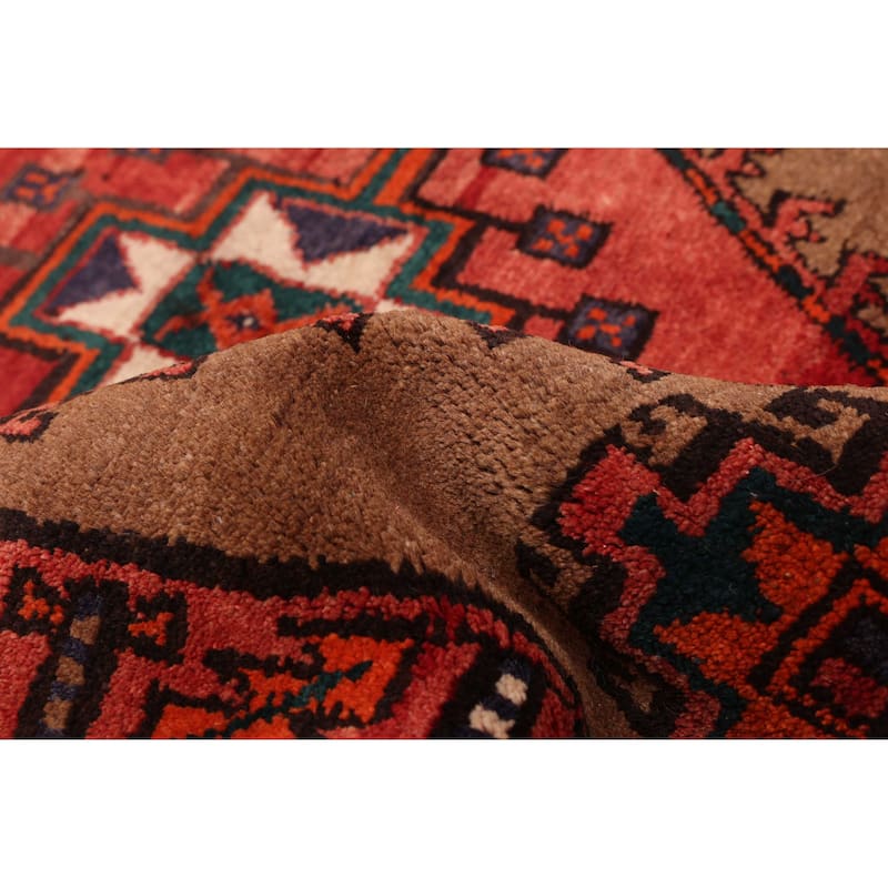 ECARPETGALLERY Hand-knotted Konya Anatolian Brown, Red Wool Rug - 3'8 x 13'11