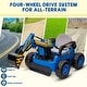 preview thumbnail 19 of 19, Ride On Excavator for Kids, 4WD Electric Excavator Toy