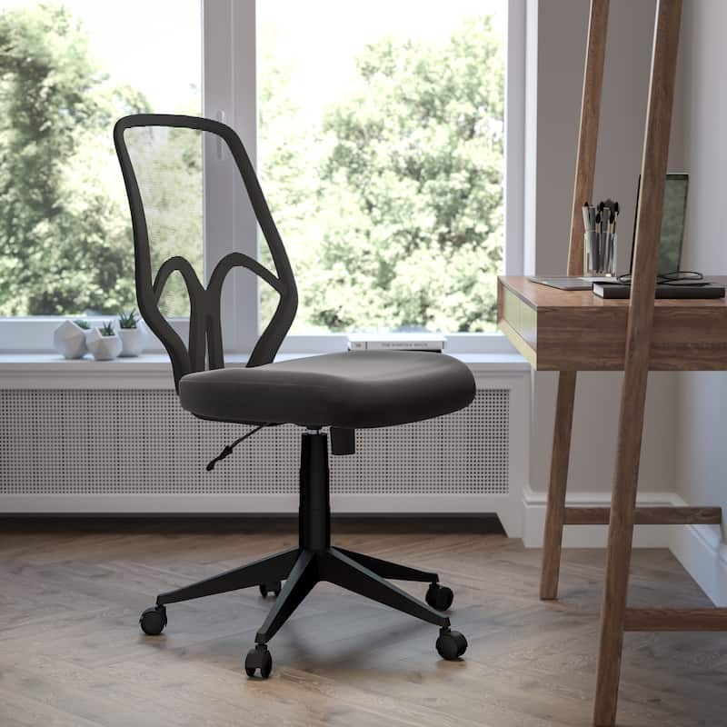 High Back Mesh Office Chair - Black