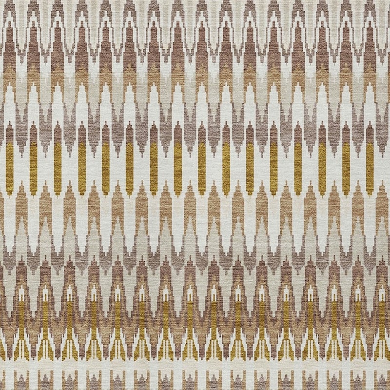 HomeRoots Southwestern Transitional Rectangle Outdoor Rug