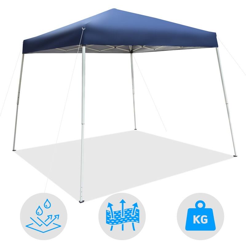 Outdoor Slanted Feet Pop-up Canopy Gazebo