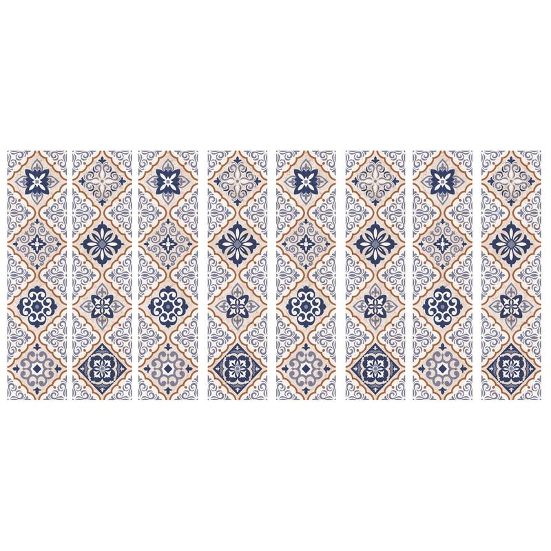 RoomMates Blue Mexican Tiles Giant Wall Decals - On Sale - Bed Bath