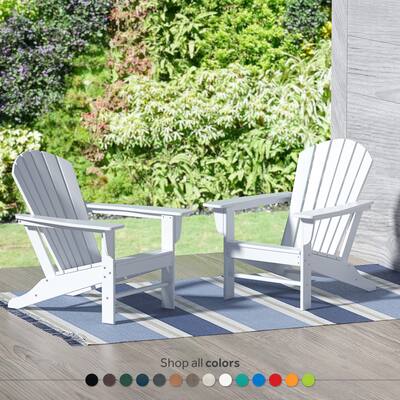 POLYTRENDS Altura Outdoor Eco-Friendly All Weather Poly Patio Adirondack Chair (Set of 2)
