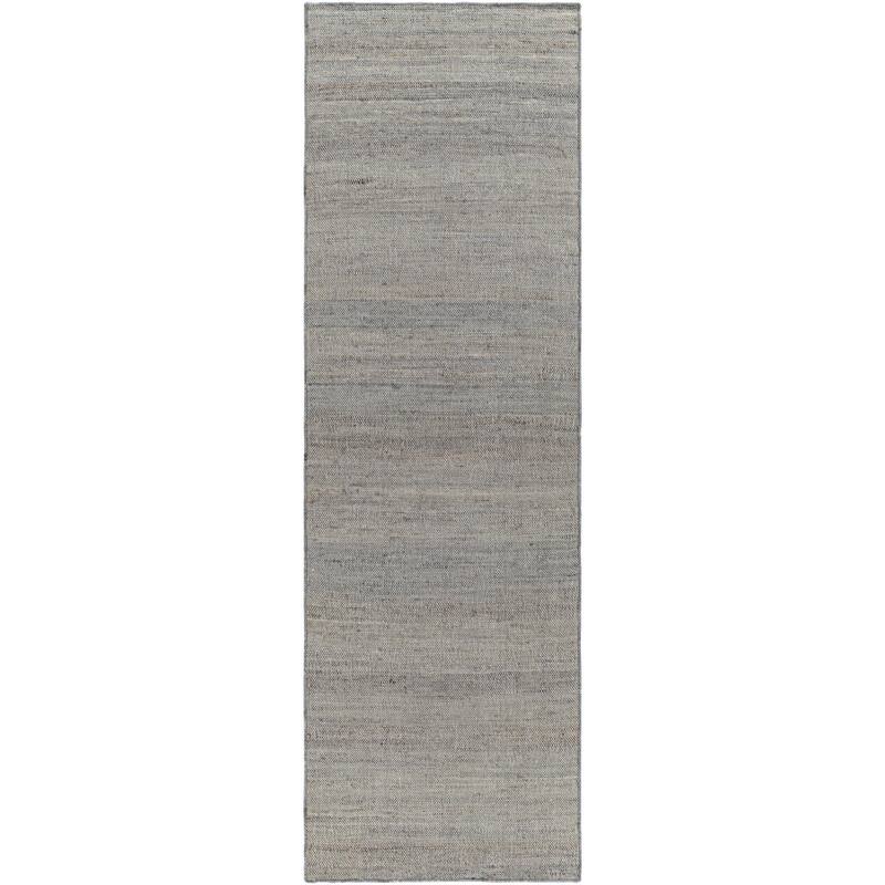 Alvito Country Solid Area Rug - 2'6" x 8' - Grey