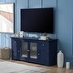 preview thumbnail 23 of 27, Rectangle TV Stand for TV up to 65in with 4 Doors