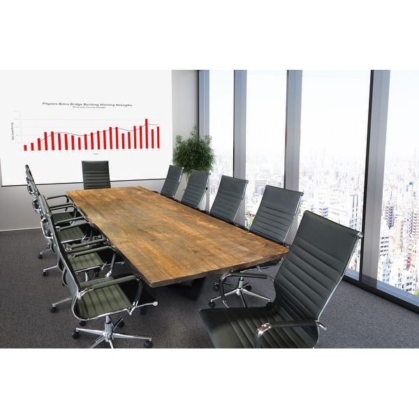 Shop carbon loft kettering textured black metal chairs and 84-inch Solis Volere Conference Table Set with Chairs - Overstock - 33288738
