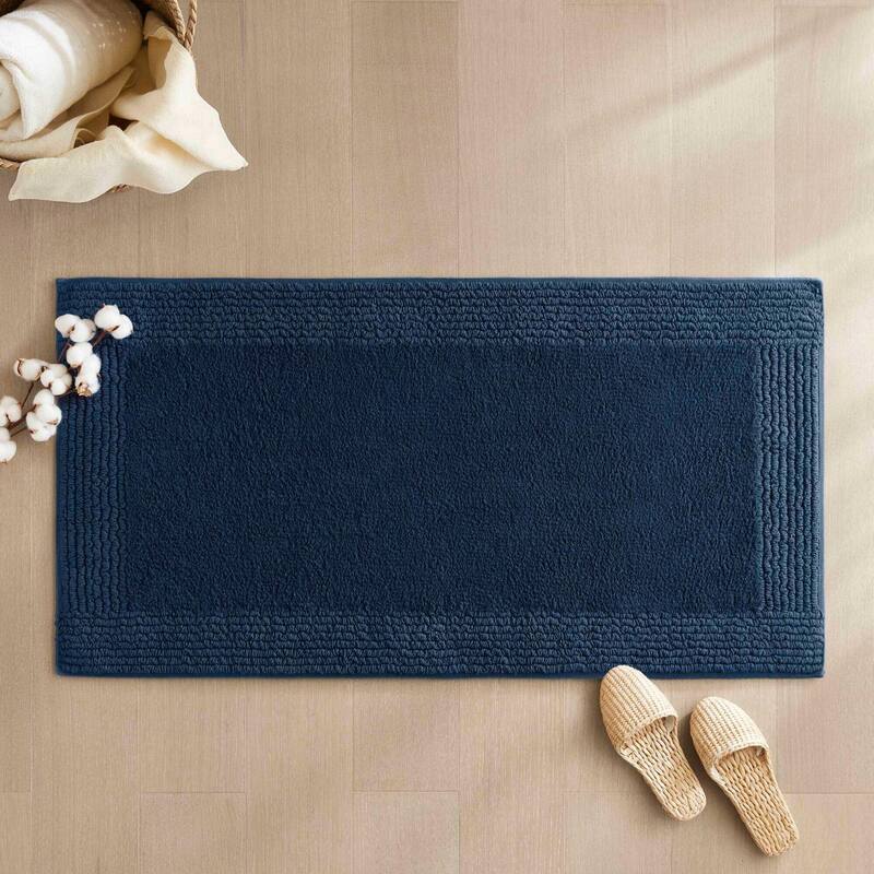 Cotton Tufted 3000 GSM Reversible Bath Rug