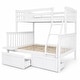 preview thumbnail 28 of 39, Somette Claire Bunk Bed with Storage Drawers and Tray (Mattresses Not Included)