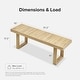 preview thumbnail 10 of 22, mopio Bruno Outdoor Dining Set
