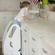 preview thumbnail 27 of 46, Little Partners® 3-in-1 Growing Step Stool - N/A White