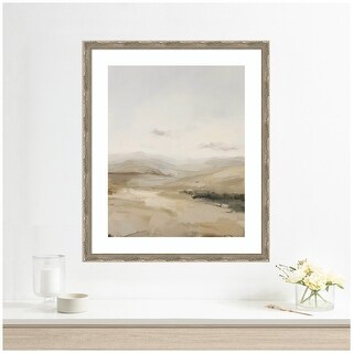 Kate and Laurel Fading Fields I by Amy Lighthall Framed Wall Art Print ...