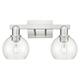Option Brushed Satin Nickel / Clear