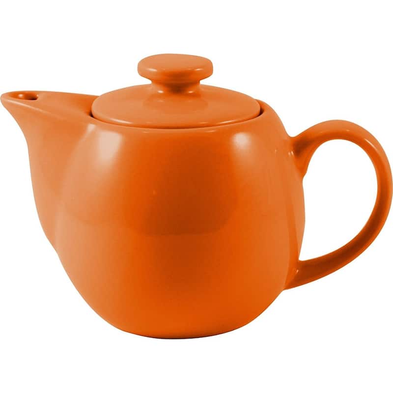 Omniware Teaz 1-2 Cup Teapot with Infuser - 14 oz - Orange