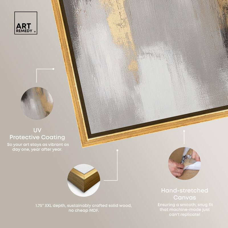 Gleaming Abyss I Canvas by Art Remedy