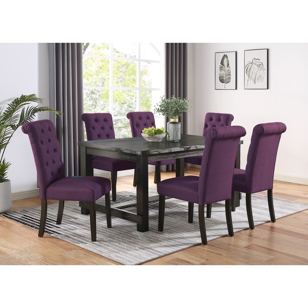 Purple dining set 2025
