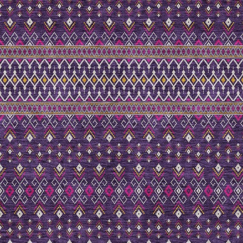 HomeRoots Tribal Transitional Rectangle Outdoor Rug