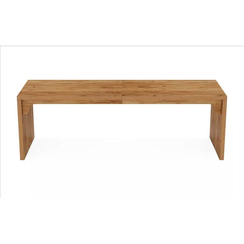 78.7" Extra Long 2-Person Computer Desk, Large Modern Wooden Workstation for Home Office, Double Study & Writing Table