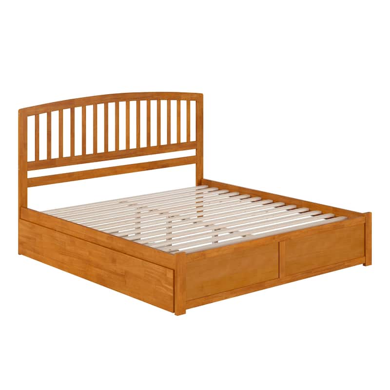 Richmond Bed with Footboard and Twin XL Trundle