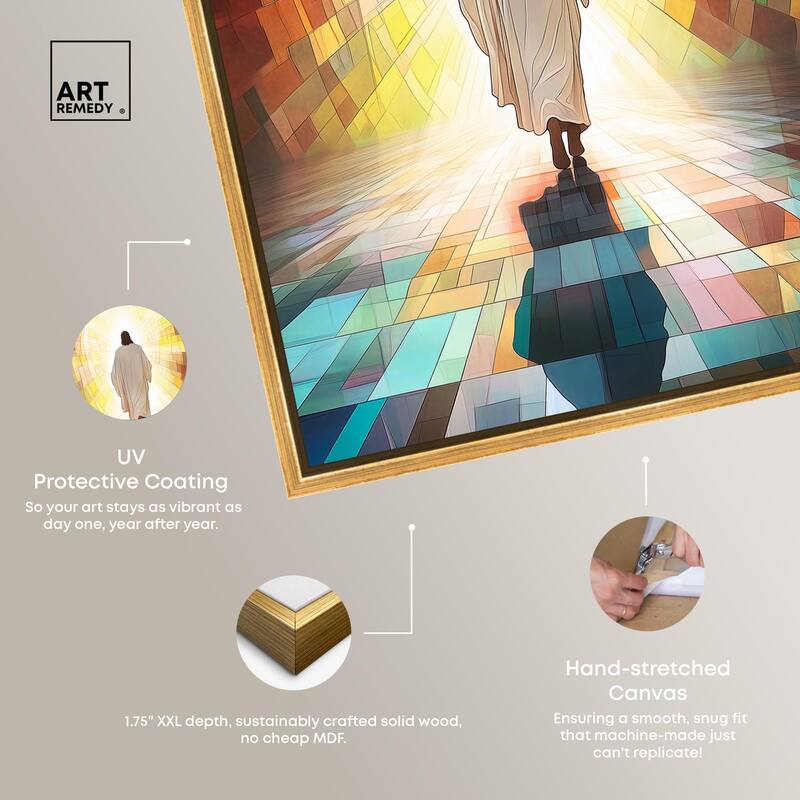 Journey into Glory Canvas by Art Remedy