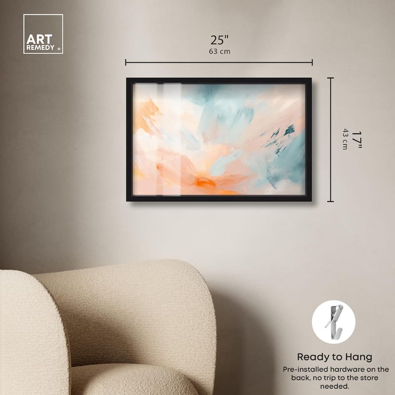 Sunrise Palette I Shadowbox by Art Remedy