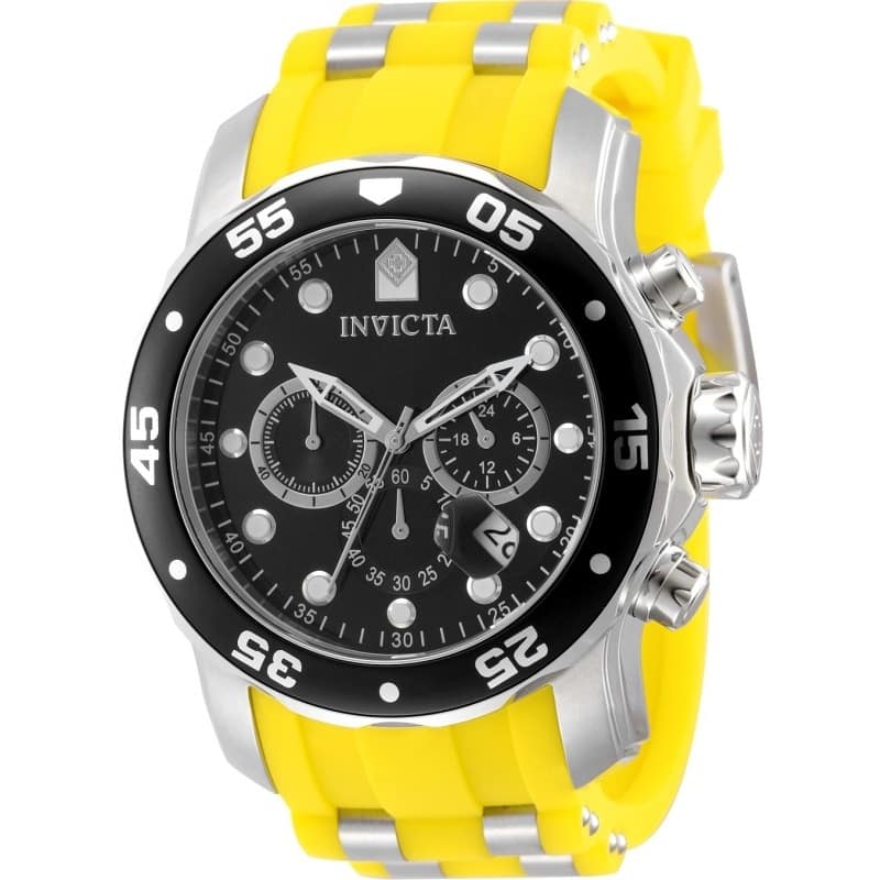 Invicta Men's 49830 Pro Diver Quartz VD53 Metal Dial Watch - Black