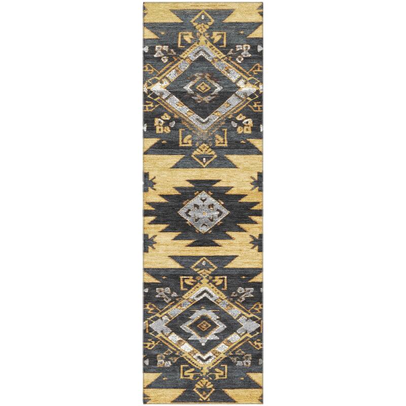 Premium Washable Super Soft Global Tribal Mayfield Rug
