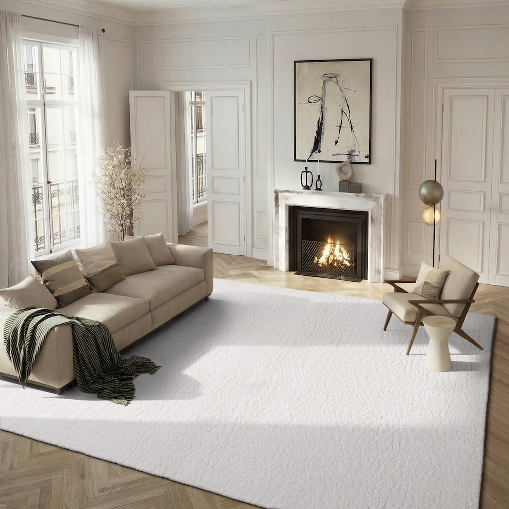 SAFAVIEH, Santa Monica Mahalia Shag 2-inch Thick Area Rug