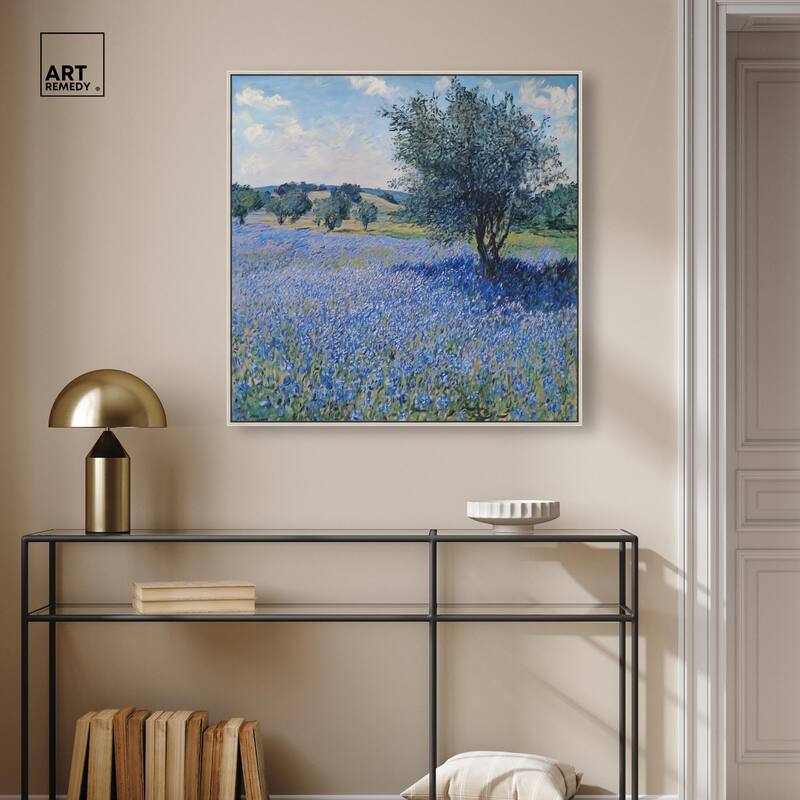 Bluebonnet Meadow II Canvas by Art Remedy