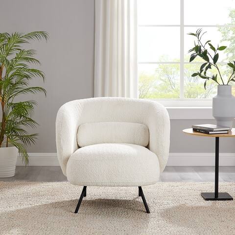 Minimore 30.7" Dodo Mid-Century Modern Style Accent Chair