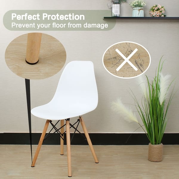 Shop 80pcs Felt Furniture Pads Round 1 Dia Floor Protector For Chair Leg Brown On Sale Overstock 28851829