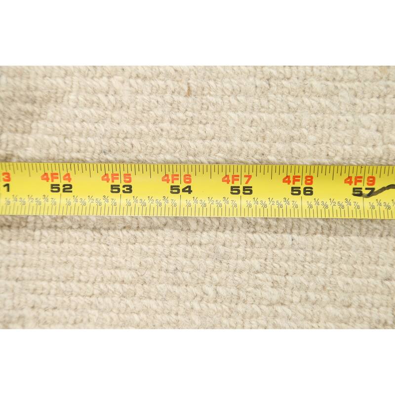 Floral Nepalese Vegetable Dye Wool Area Rug Hand-knotted Office Carpet - 5'8" x 8'7"