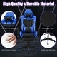 preview thumbnail 45 of 56, Costway Massage Gaming Chair Reclining Racing Office Computer Chair