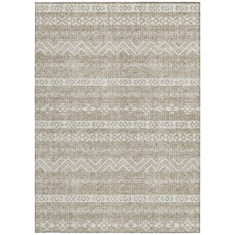 HomeRoots Southwestern Transitional Rectangle Outdoor Rug