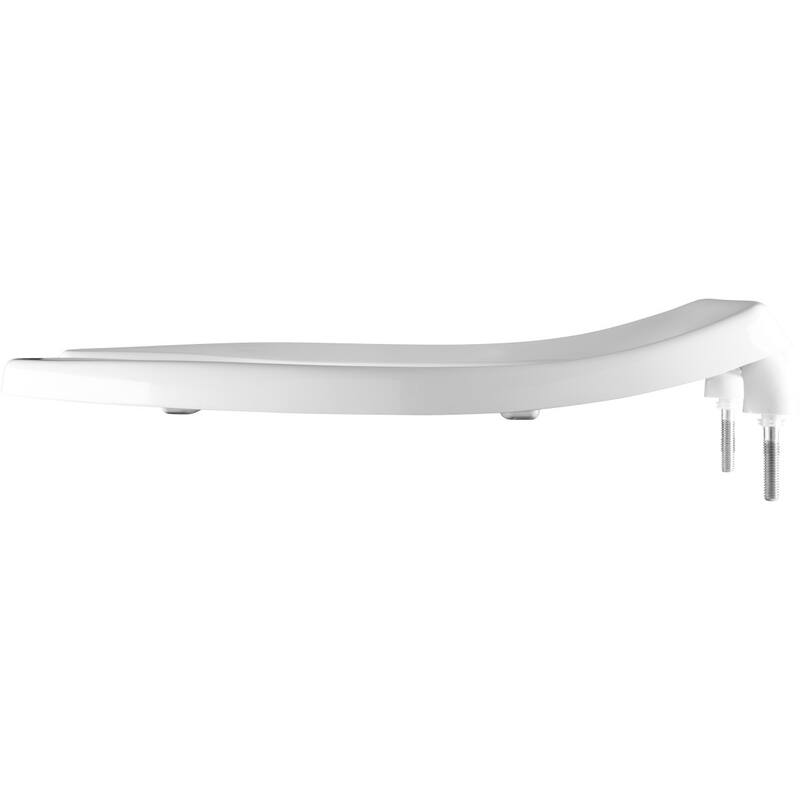 Bemis Elongated Commercial Plastic Open Front Toilet Seat Less Cover