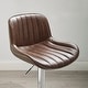 preview thumbnail 23 of 33, Art Leon Adjustable Swivel Barstool (Set of 2)