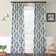 preview thumbnail 13 of 44, Exclusive Fabrics Henna Room Darkening Curtain Pair (2 Panels) 50 X 108 - Henna Blue
