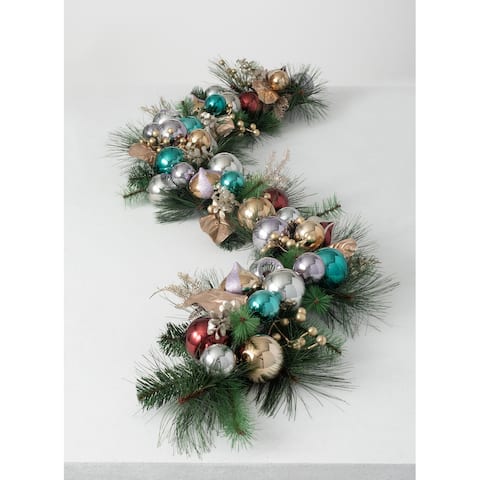 Sullivans 6' Ornament & Pine Artificial Garland