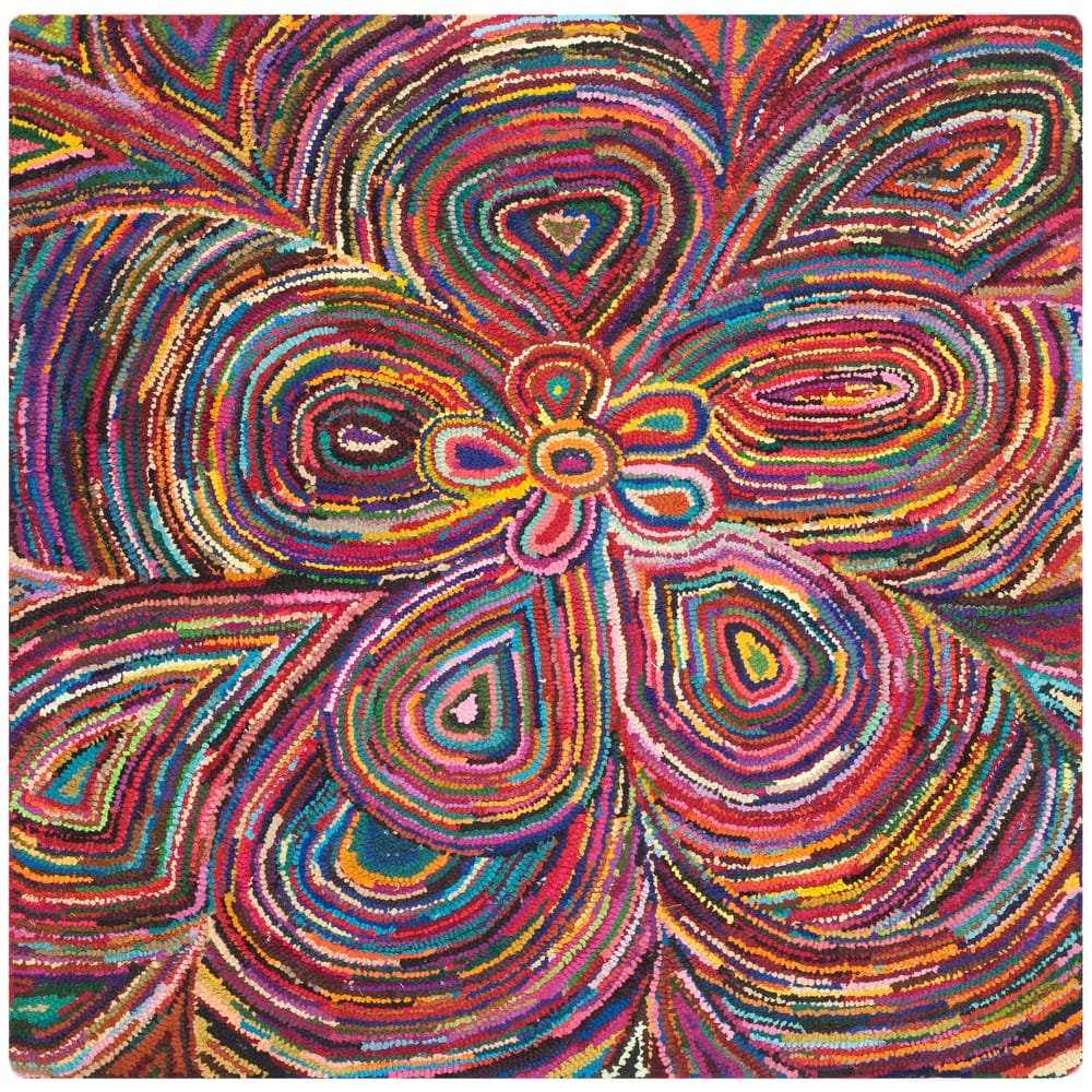 SAFAVIEH Handmade Nantucket Anastassia Contemporary Cotton Rug